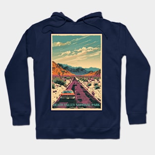 Death Valley National Park Vintage Travel  Poster Hoodie